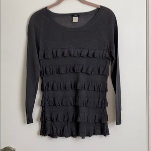 J. Crew women’s XS gray top